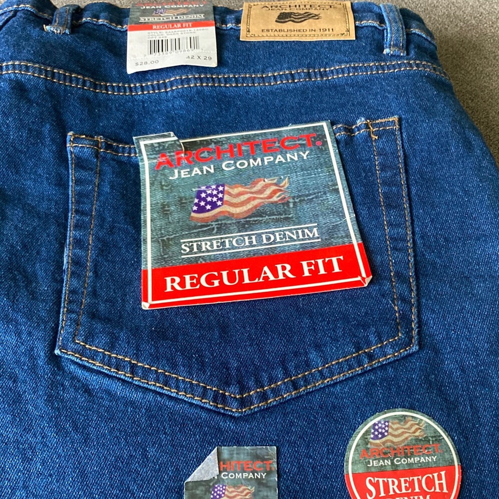 Architect Men's Denim Jeans - Stretch Fit